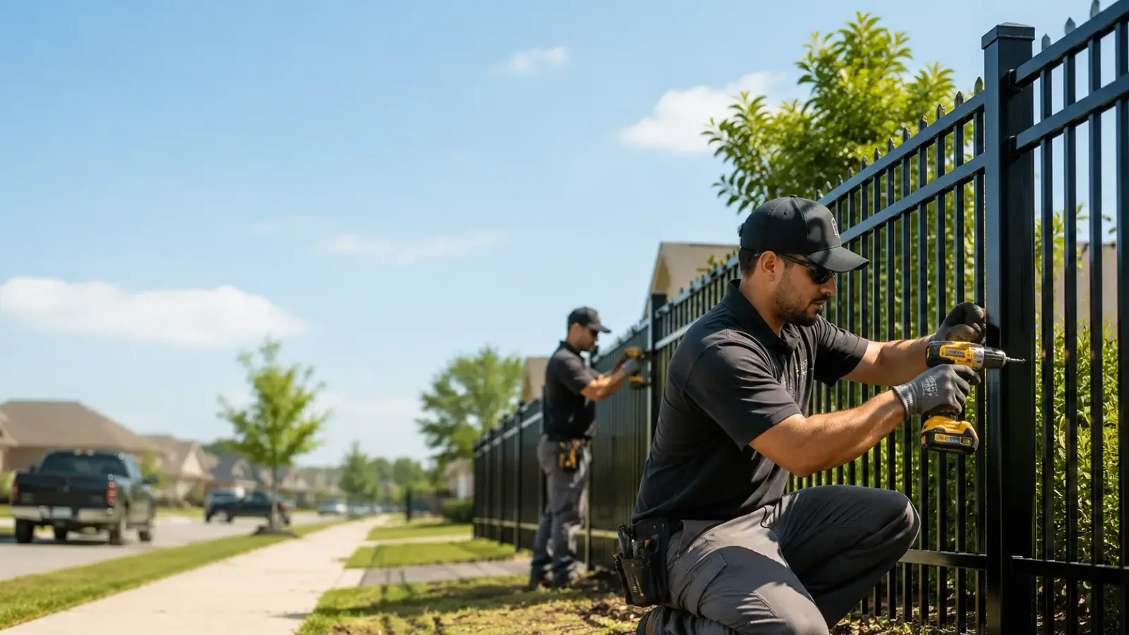 Metal Fence Installation in Tillar, AR